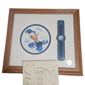 Disney Gold and Brown Limited Edition Timepiece